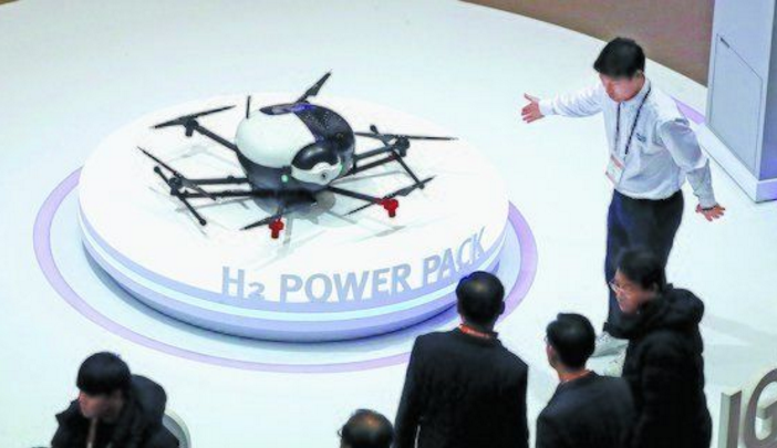 韩国研发氢电池无人机 充电10分钟可续航2小时