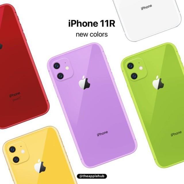 薄荷绿和薰衣草色！iPhone 11R全新配色是否合你心