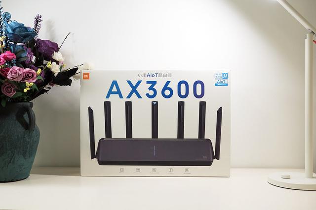 支持Wi-Fi6网速更快更稳定 小米AIoT路由器 AX3600有