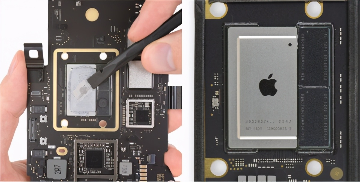 芯片只占一半 拆解探秘苹果M1芯片Mac mini的内部结