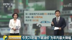 加油站打“价格战”！每升直降2元 油价“速降”