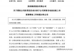 美的集团造富计划:筹划分拆美智光电冲击创业板