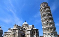 意大利著名景点比萨斜塔，为什么是斜的 小鸡宝