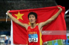 刘翔在2004年雅典奥运会中男子110米栏决赛的成绩