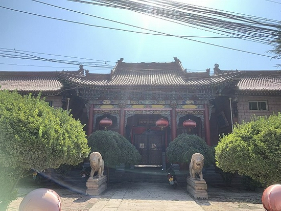 李春元在闻喜县东镇的住所,界面新闻敲门无人应答。摄影:翟星理