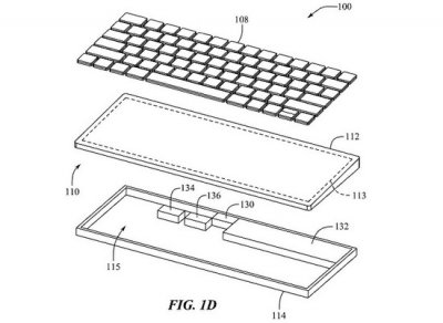 苹果新专利：把 Mac 塞进妙控键盘里