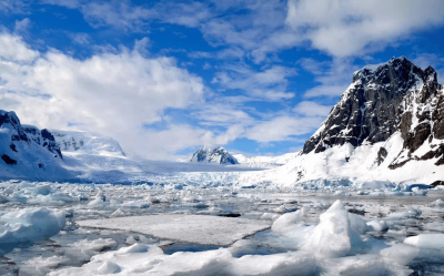 南北两极同时出现极端高温 南极的幅度更大一些