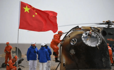 天和视角下的神十三撤离 中国载人航天未来可期