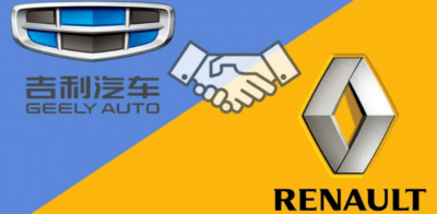 吉利汽车宣布入股雷诺韩国汽车，持股比例为3