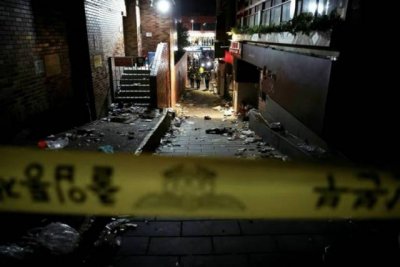 痛心！韩国首尔梨泰院踩踏事故已致153人死亡 另