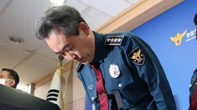 梨泰院踩踏当晚韩警方一把手在露营 汇报电话不