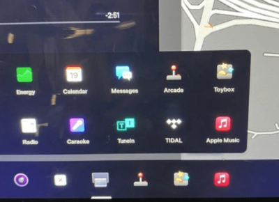 特斯拉车机上线苹果音乐，还新增微信小程序、