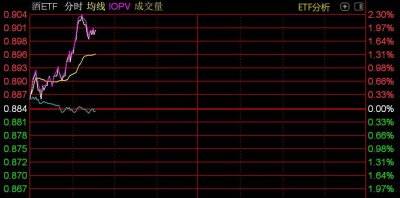 白酒股走强 酒ETF一度拉升逾2%