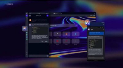 昆仑万维旗下Opera推出浏览器生成式AI服务Aria