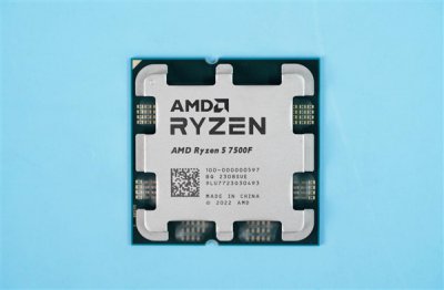 千元真香U！AMD第一款F后缀处理器锐龙5 7500F图赏