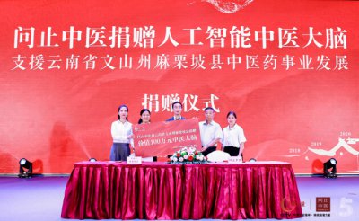 大爱公益：问止中医向云南省文山州麻栗坡县捐