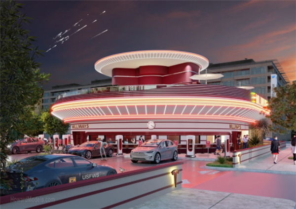 进军餐饮市场：特斯拉首座“超充站餐厅”获准建造