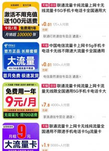 你的第二张手机卡：流量卡，野蛮生长背后的灰