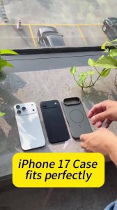 苹果iPhone 17 Air戴壳仍显纤薄，超薄