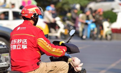 京东外卖全职骑手突破10万大关，目