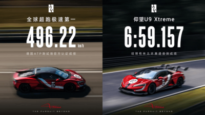 比亚迪仰望U9 Xtreme全球限量30辆发布