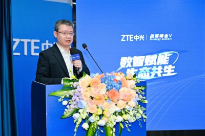 中兴通讯首席战略官王翔：开放协同 打造数智新