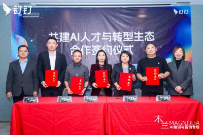 钉钉发布“AI100计划”，携手生态伙伴系统推动企