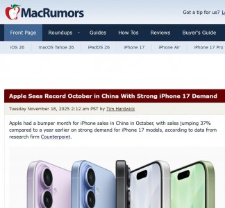 iPhone在中国市场的好成绩，有没有户晨风的功劳